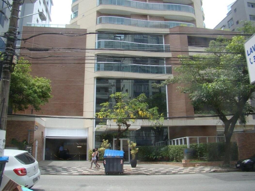 Estanconfor Praia Santos Ac Garagem Sacada Fechada Exterior photo