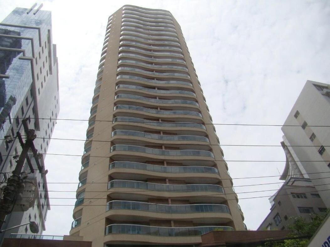Estanconfor Praia Santos Ac Garagem Sacada Fechada Exterior photo